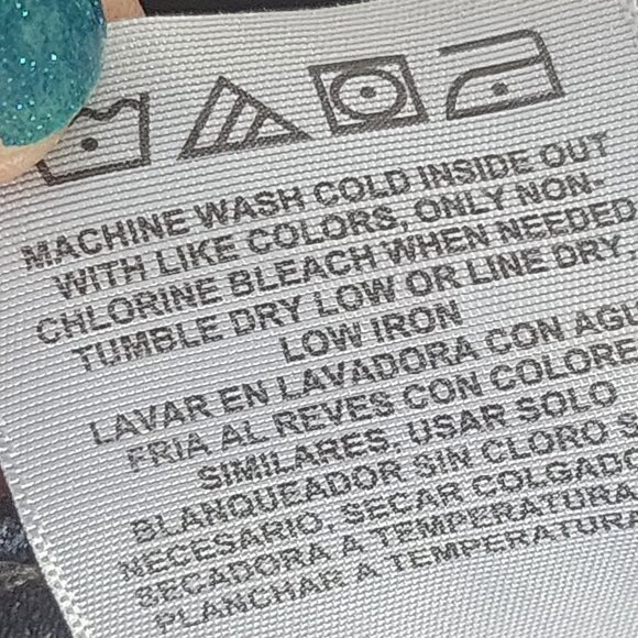 Lee Riders Darkest Wash Midrise Straight Leg Cotton Poly Span Jeans Size 8P - Picture 16 of 16